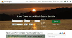 Desktop Screenshot of lakelandsrealty.com